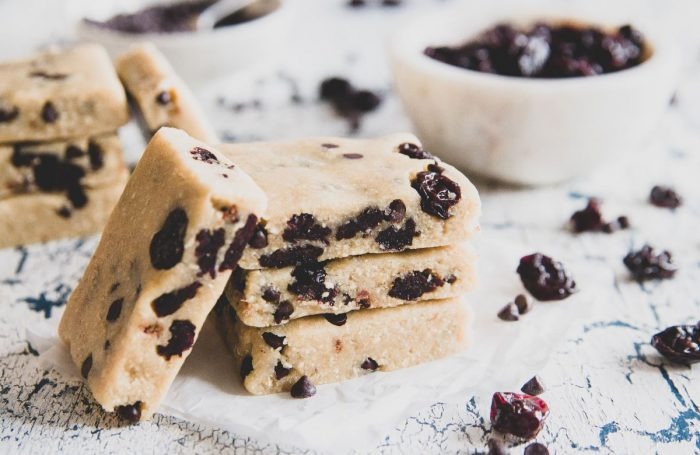 Tart Cherry Cookie Dough Bars