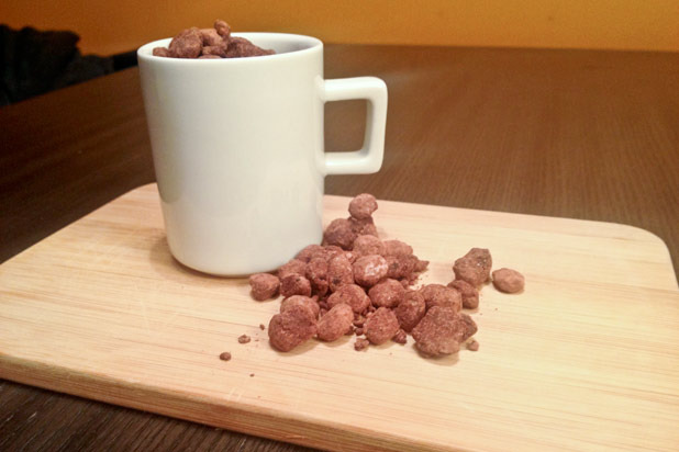 Chocolate- and Peanut Butter-Covered Coffee Beans