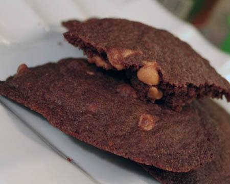 Chocolate Peanut Butter Cookies