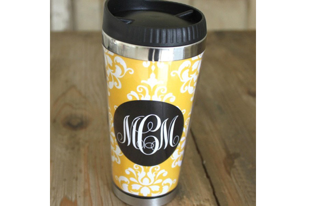 Clairbella Monogram Travel Mug