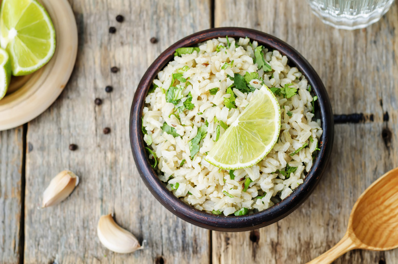 Cilantro rice recipe