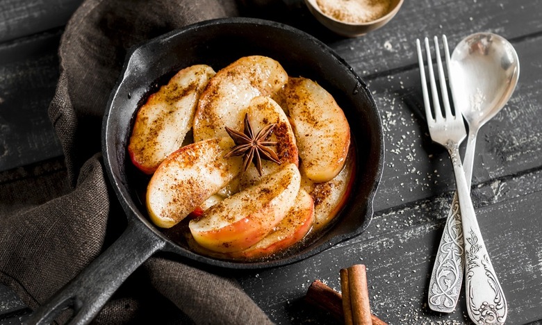 cinnamon baked apples