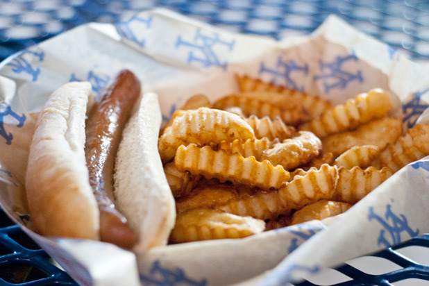 Nathan's Original Frankfurter and Fries