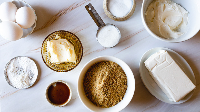 baked cheesecake ingredients