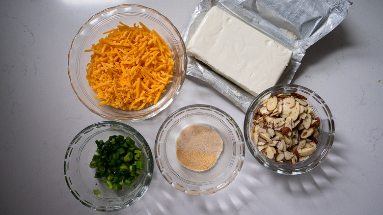 ingredients for cheddar cheese ball