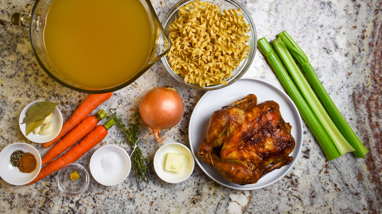 classic chicken noodle soup ingredients 