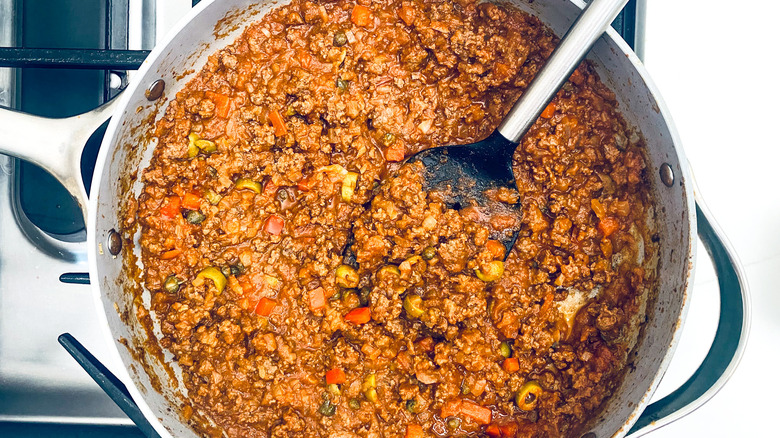 cuban picadillo fully prepared