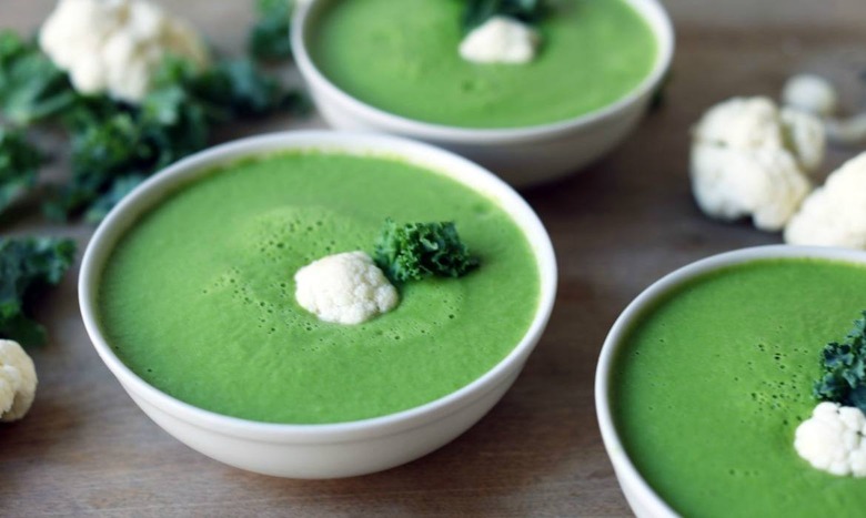 kale and cauliflower soup