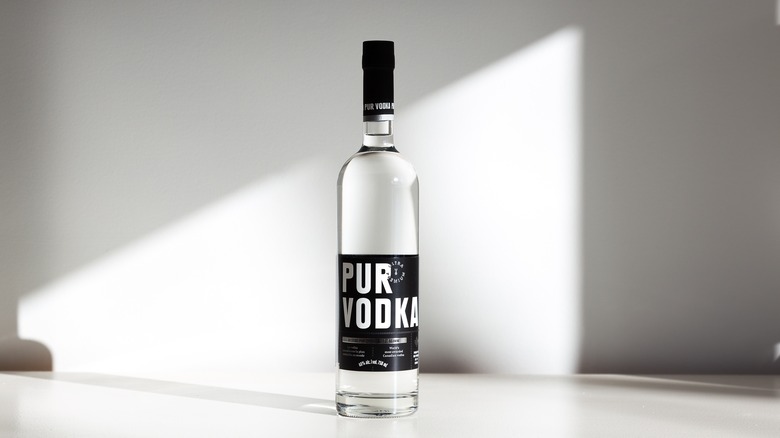 pur vodka bottle