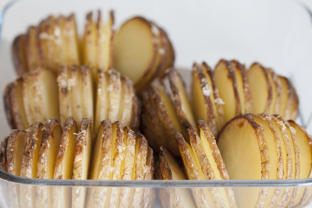 Hasselback Potatoes