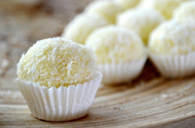 Coconut-Covered Brigadeiros