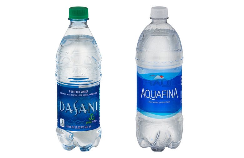 Aquafina Drinking Water, Purified 20 fl oz (1.25 pt) 591 ml