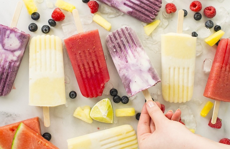 Homemade Healthy Popsicles