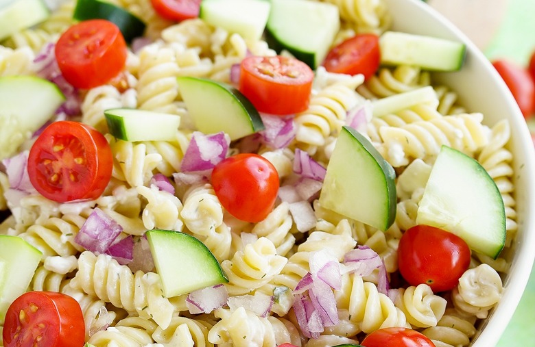 Cucumber and Dill Pasta Salad