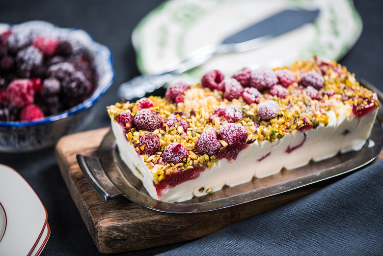 Berry Semifreddo with Chocolate 