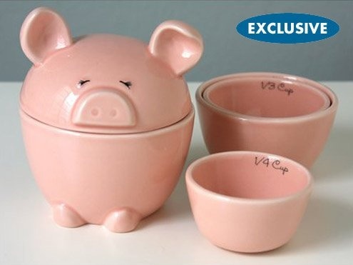  This Lil' Piggy Measuring Cups