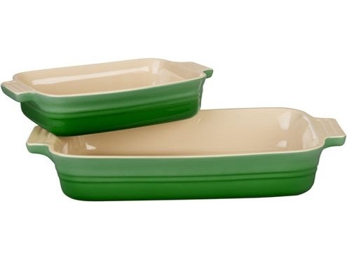 Stoneware Rectangular Baker Set