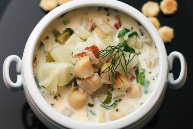 Coconut & Lime — Scallop Fennel Chowder