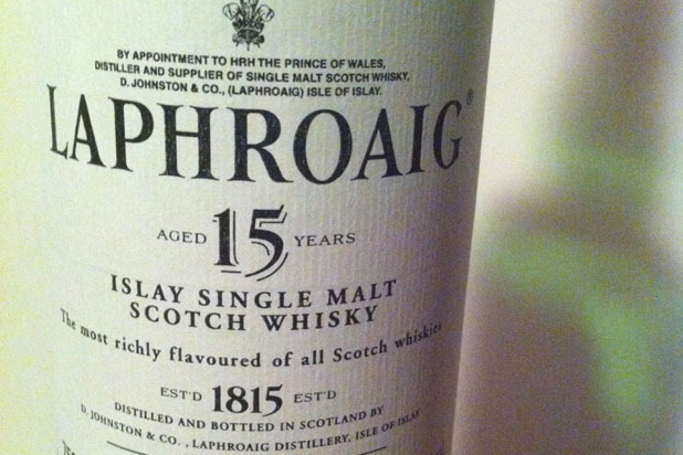 Bite and Booze — Laphroaig 15