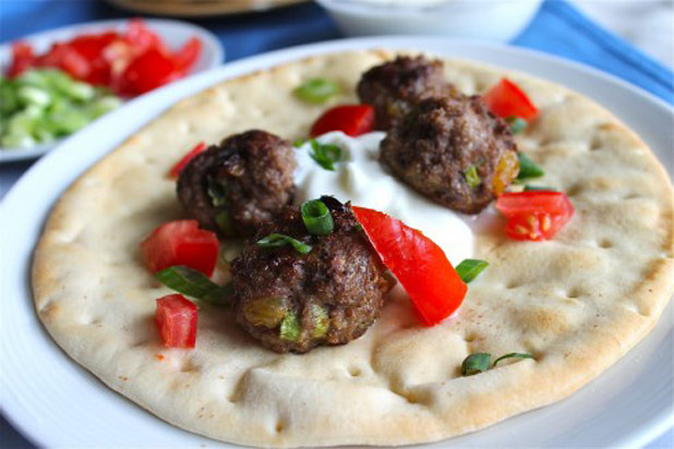 The Food Charlatan — Lamb Meatball Gyros