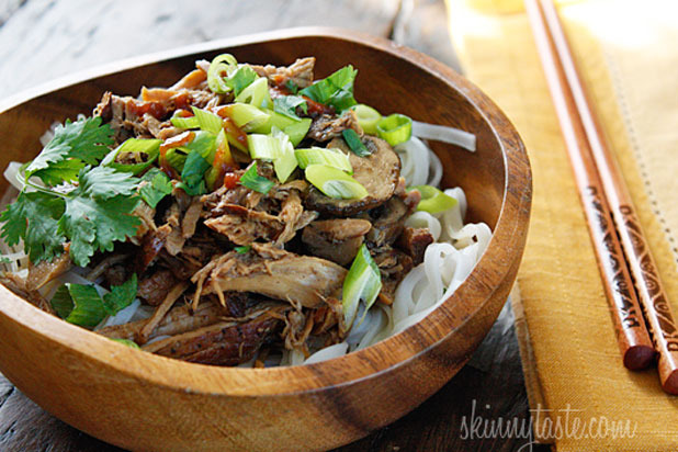 Crock-Pot Asian Pork with Mushrooms