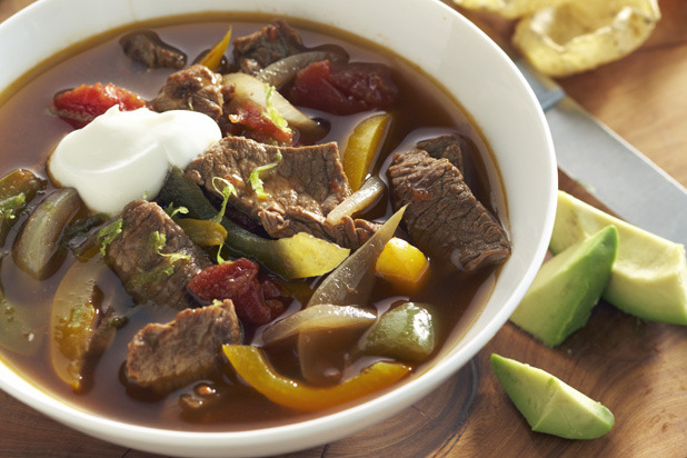 Beef Fajita Soup