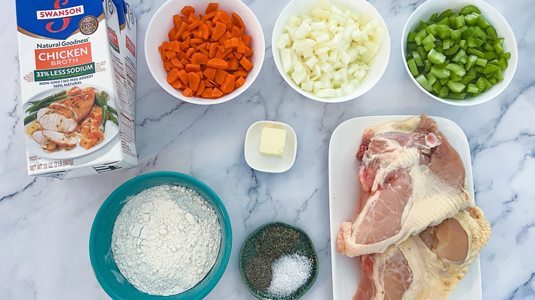 chicken dumpling soup ingredients