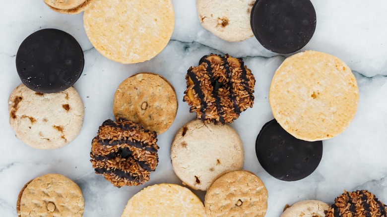 assortment of cookies