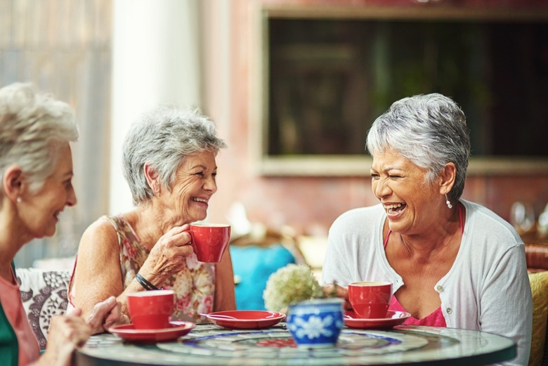 She exchanged recipes and cooking tips with her girlfriends