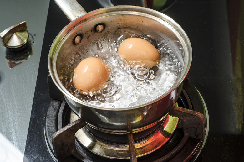 Use older eggs for boiling