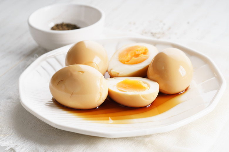 Add soy sauce to your eggs