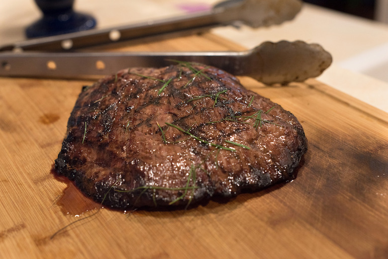 Let steaks rest after cooking