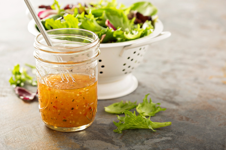 Italian dressing is a quick and easy marinade