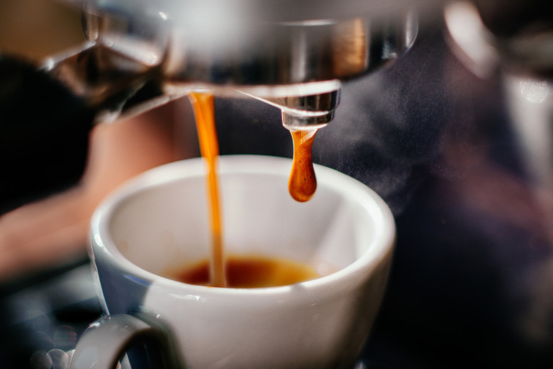 Brewed coffee has more caffeine per serving than espresso