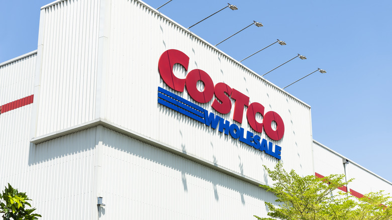 Costco storefront during the day