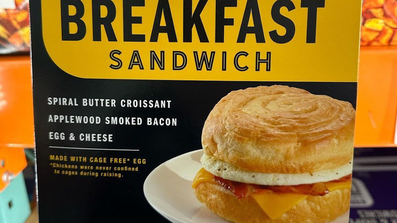 Kirkland Signature breakfast sandwich