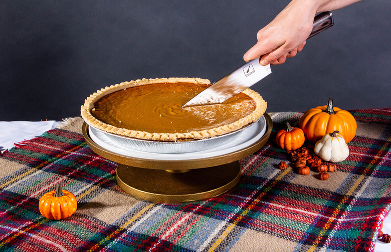 Each can of pumpkin puree used contains 3 pumpkins