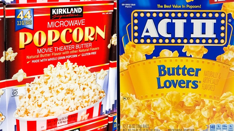 Kirkland Signature Microwave Butter Popcorn, 44-count