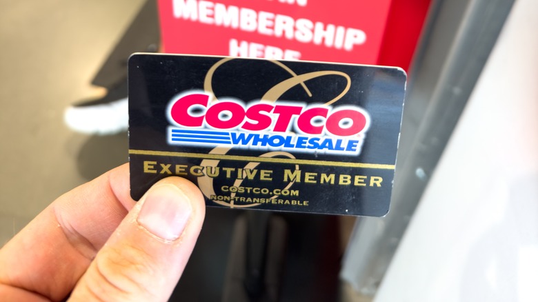 A Costco executive member's card