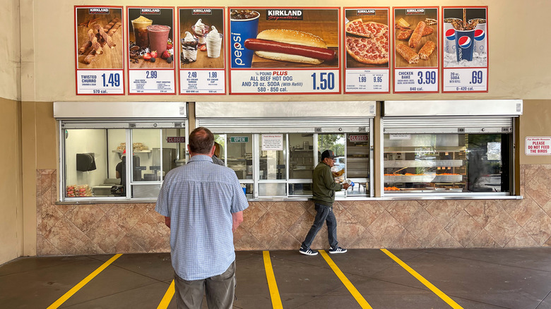 The Costco food court