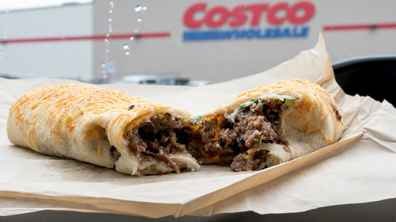 Costco bulgogi bake split in half