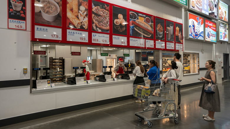 Chinese Costco food court