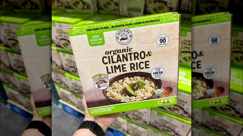 Cilantro lime rice at Costco