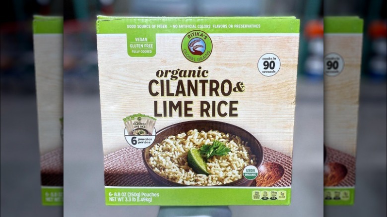 Cilantro lime rice at Costco