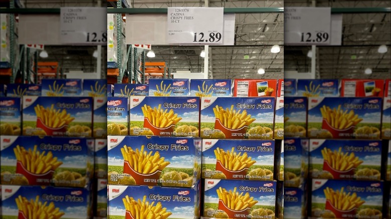 Crispy fry snacks at Costco