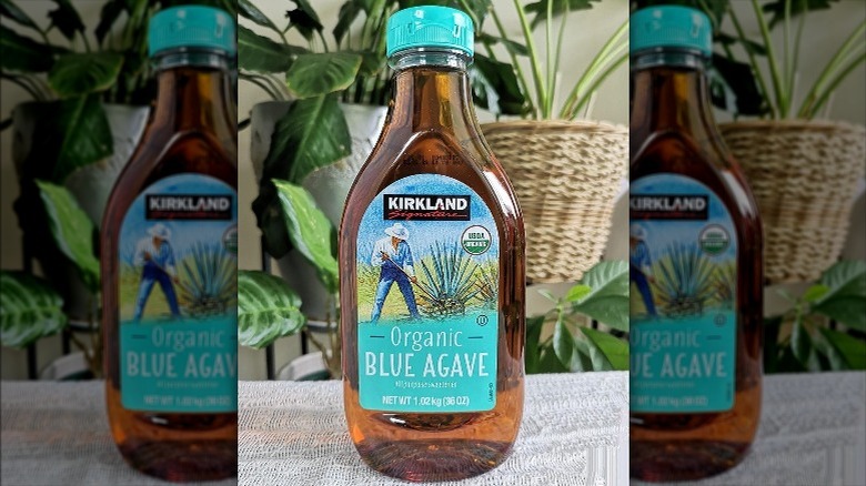 Kirkland Organic Blue Agave bottle