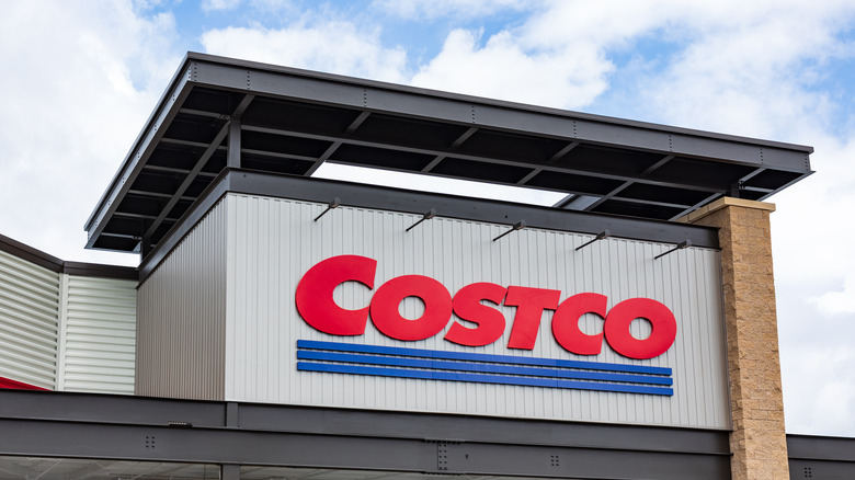 Costco Wholesale store sign