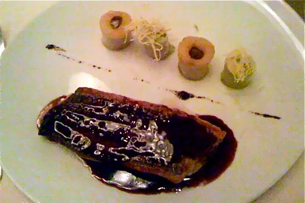 Daniel Boulud's Sea Bass in Syrah Sauce