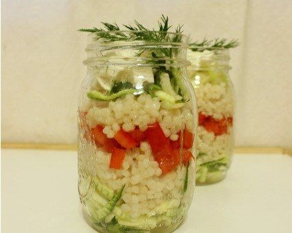 Couscous Salad with Lemon Vinaigrette