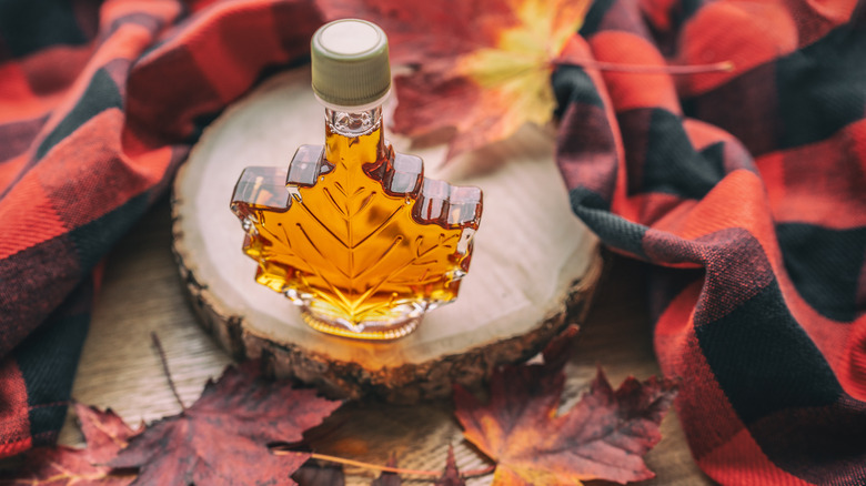 Maple syrup bottle 